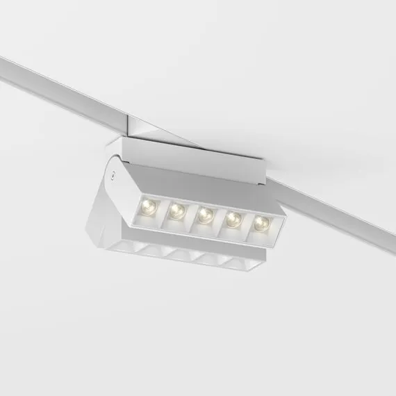 Maytoni Technical TR077-2-10W3K-W Трековый магнитный светодиодный светильник Points Rot Gravity, изображение 3