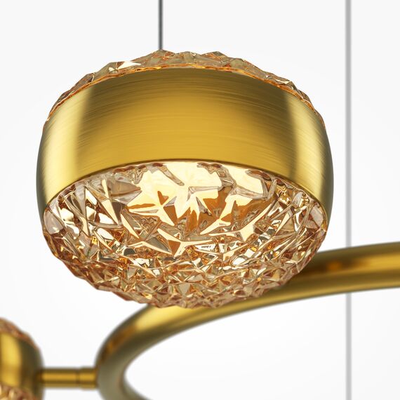Maytoni Decorative MOD299PL-L60BS3K Люстра подвесная светодиодная Mind, изображение 2
