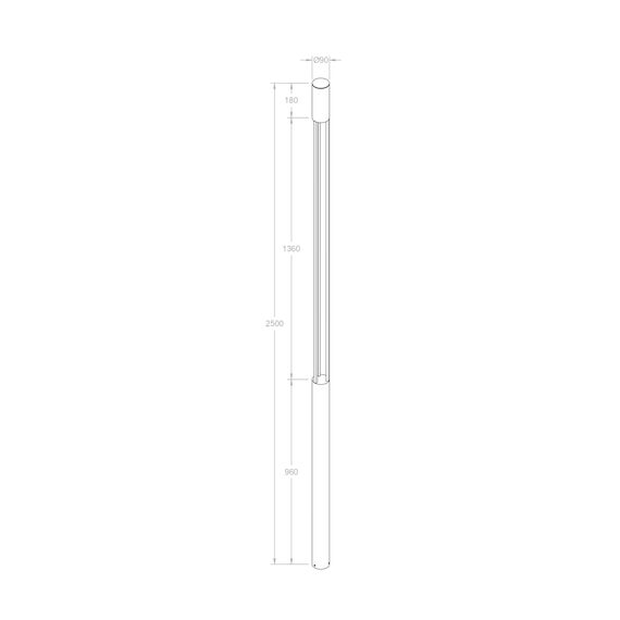 Maytoni Outdoor O427FL-L30GF3K Уличный ландшафтный светодиодный светильник Mill, изображение 2