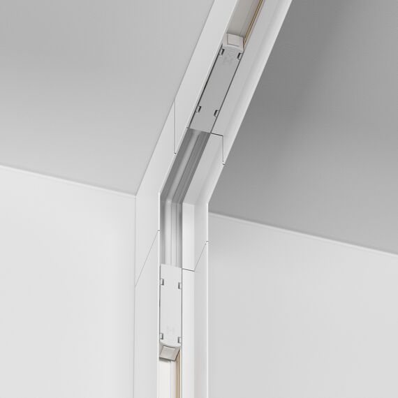 Maytoni Technical TRA004ICL-21W Угловой коннектор внутренний для накладного магнитного шинопровода S35, изображение 3