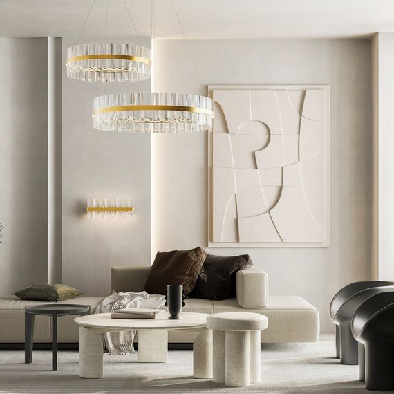Maytoni Decorative MOD173PL-L45BS3K Люстра подвесная светодиодная Mirage, изображение 6