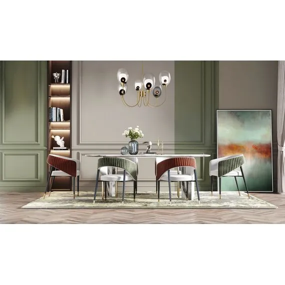 Maytoni Decorative MOD016PL-06BS Люстра на штанге Aura, изображение 4