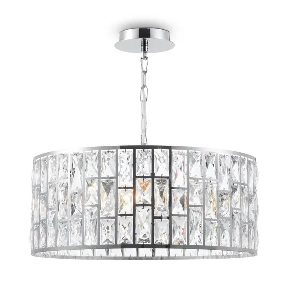 Maytoni Decorative MOD184-PL-04-CH Хрустальная люстра Gelid, изображение 3