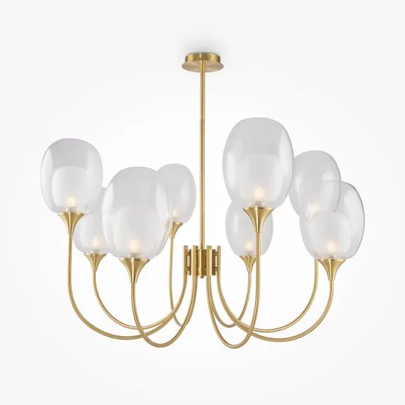 Maytoni Decorative MOD016PL-08BS Люстра на штанге Aura, изображение 2