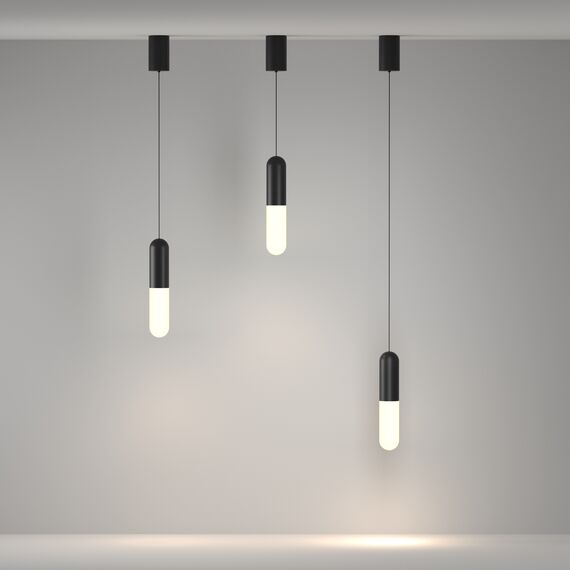 Maytoni Technical P101PL-L300-12W3K-B Светильник подвесной светодиодный Mist, изображение 5
