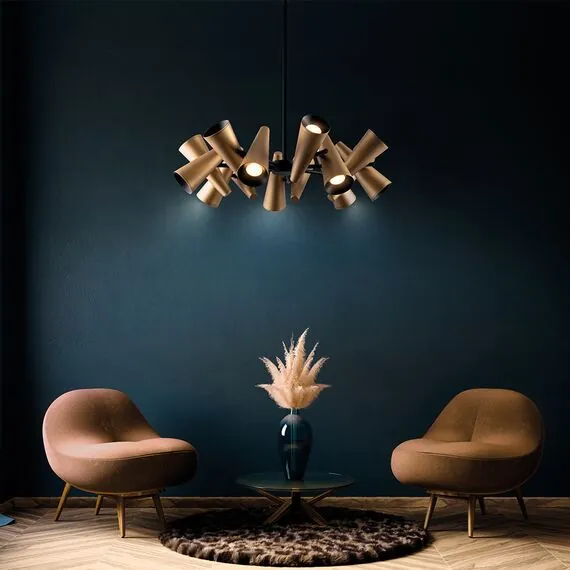 Maytoni Decorative MOD095PL-14BS Люстра на штанге Giro, изображение 5