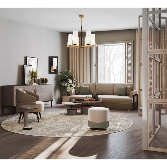 Maytoni Decorative MOD089PL-06BS Люстра на штанге Fortano, изображение 3