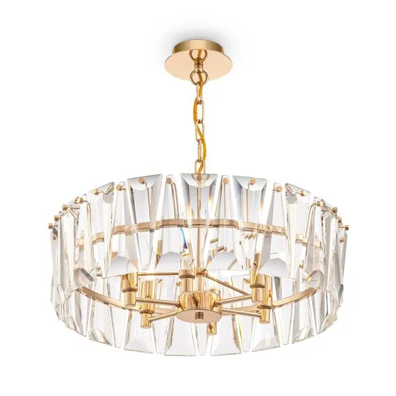 Maytoni Decorative MOD043PL-06G Хрустальная люстра Puntes, изображение 2