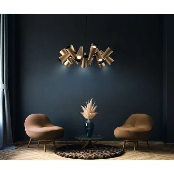 Maytoni Decorative MOD095PL-14BS Люстра на штанге Giro, изображение 6