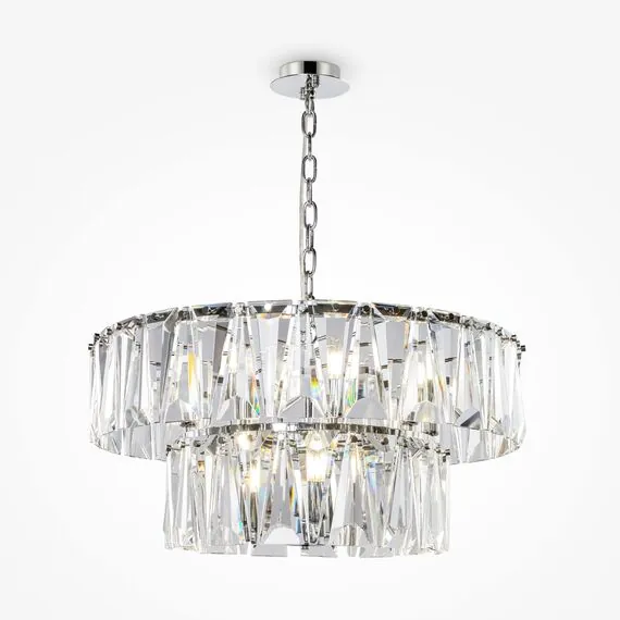 Maytoni Decorative MOD043PL-12CH Хрустальная люстра Puntes, изображение 2