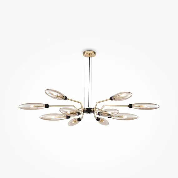 Maytoni Decorative MOD012CL-12G Подвесная люстра Ventura, изображение 3
