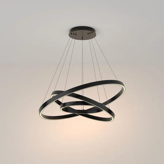 Maytoni Decorative MOD058PL-L100B3K Люстра светодиодная подвесная Rim, изображение 2