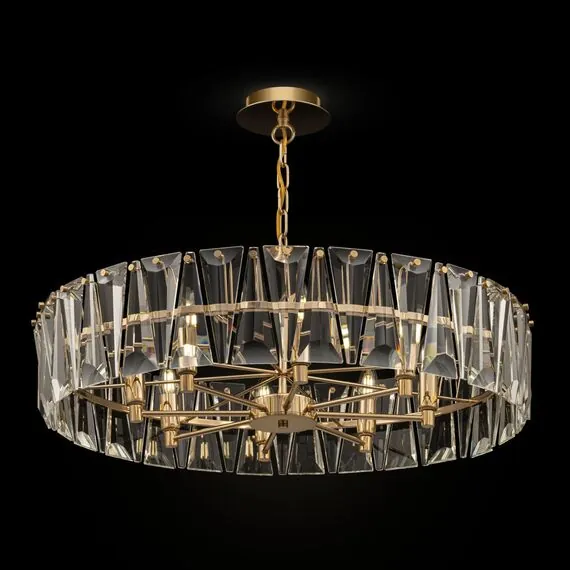 Maytoni Decorative MOD043PL-08G Хрустальная люстра Puntes, изображение 4