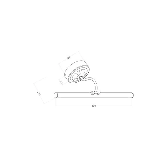 Maytoni Decorative MIR014WL-L9G3K Бра Oculus, изображение 6