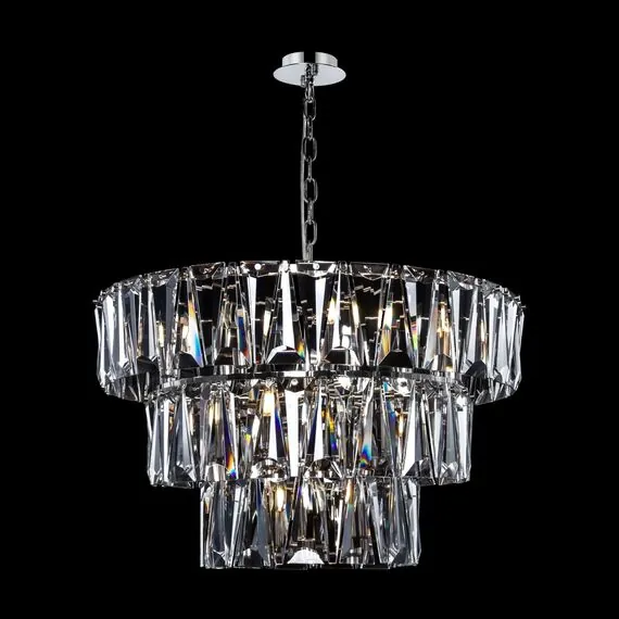 Maytoni Decorative MOD043PL-18CH Хрустальная люстра Puntes, изображение 3