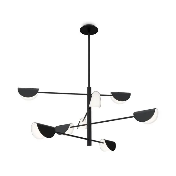 Maytoni Decorative MOD126PL-08B Люстра на штанге Mollis