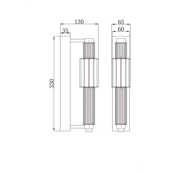 Maytoni MOD308WL-L9GN3K Настенный светильник (бра), изображение 5