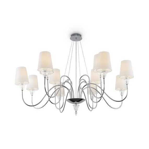 Maytoni Decorative MOD078PL-12CH Подвесная люстра Florero, изображение 2
