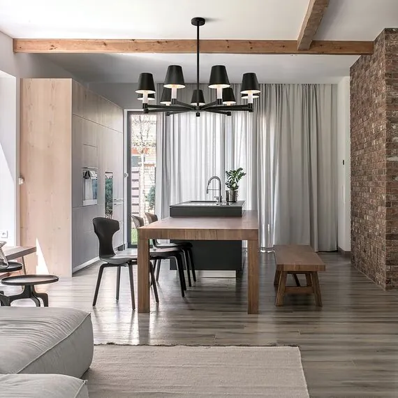 Maytoni Decorative MOD104PL-07B Люстра на штанге Tet-a-tet, изображение 4