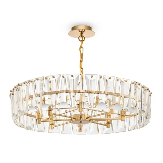 Maytoni Decorative MOD043PL-08G Хрустальная люстра Puntes