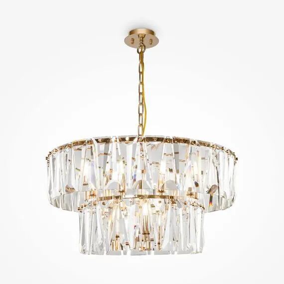 Maytoni Decorative MOD043PL-12G Хрустальная люстра Puntes, изображение 3