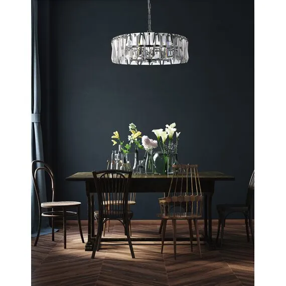 Maytoni Decorative MOD043PL-04CH Хрустальная люстра Puntes, изображение 4