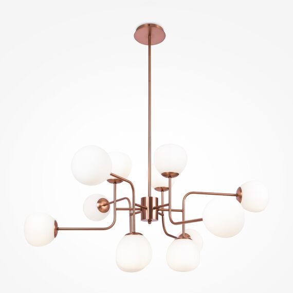 Maytoni Decorative MOD221-PL-12-G Люстра на штанге Erich, изображение 3