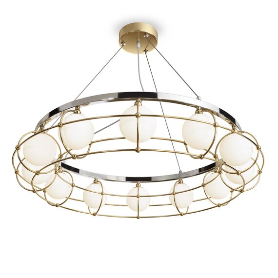 Maytoni Decorative MOD312PL-12GCH Подвесная люстра Carcass