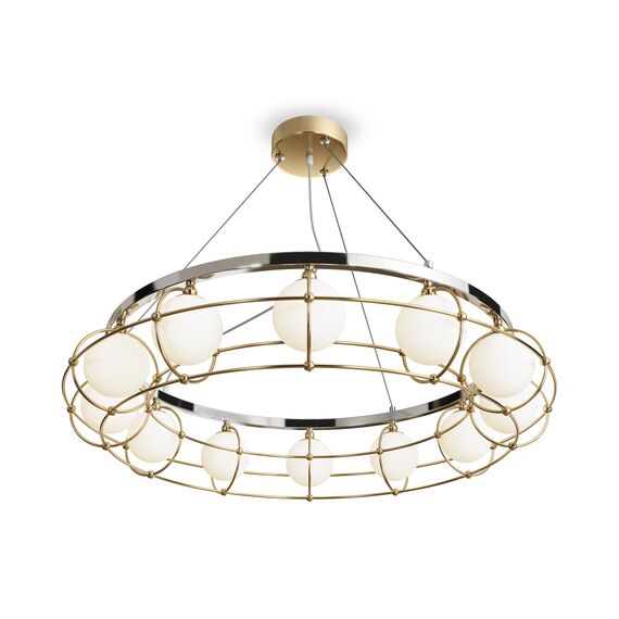 Maytoni Decorative MOD312PL-12GCH Подвесная люстра Carcass, изображение 2
