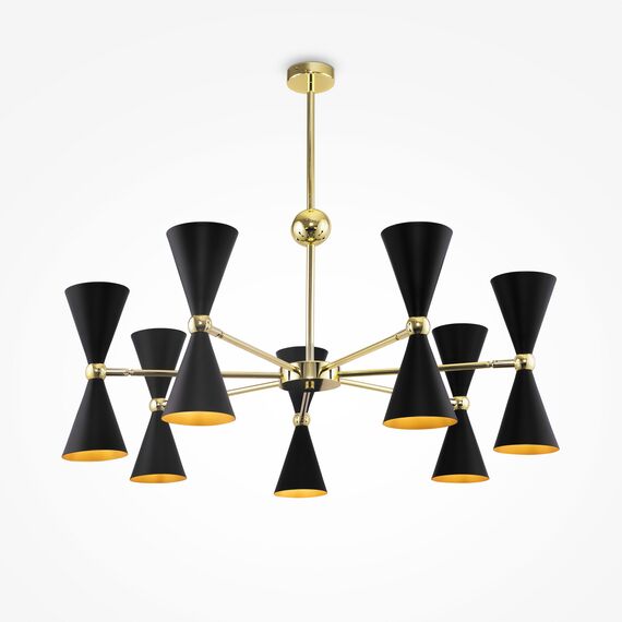 Maytoni Decorative MOD108PL-14GB Люстра на штанге Vesper, изображение 4