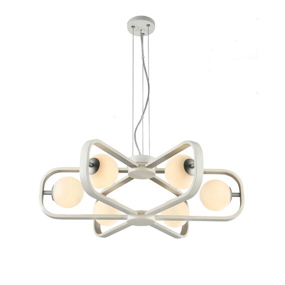 Maytoni Decorative MOD431-PL-06-WS Подвесная люстра Avola