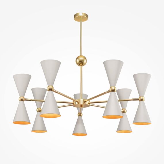 Maytoni Decorative MOD108PL-14WG Люстра на штанге Vesper, изображение 3