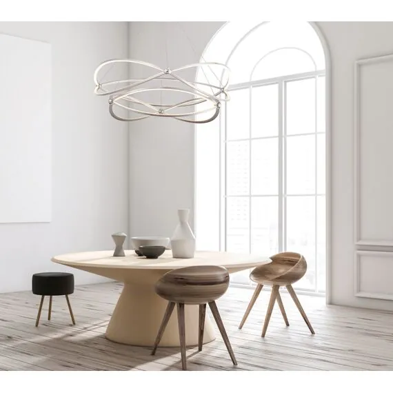 Maytoni Decorative MOD062PL-L103CH3K Подвесной светодиодный светильник Weave, изображение 5