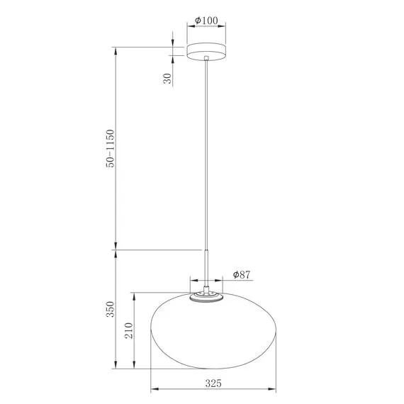 Maytoni MOD004PL-L5CE3K Подвесной светильник, изображение 4