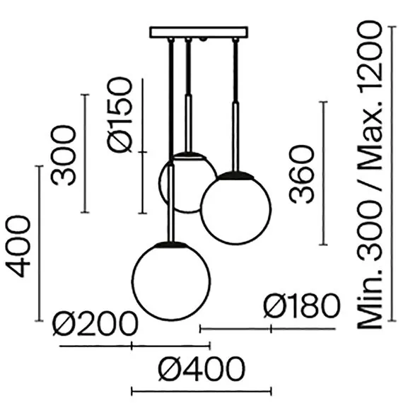 Maytoni Decorative MOD321PL-03W Светильник подвесной Basic form, изображение 6