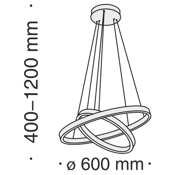 Maytoni Decorative MOD058PL-L55BS4K Подвесной светильник Rim, изображение 7