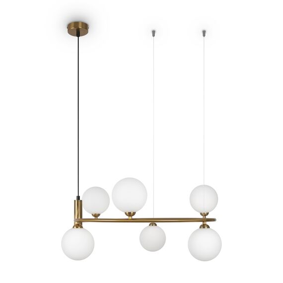 Maytoni Decorative MOD013PL-06BS1 Светильник подвесной Ring, изображение 4