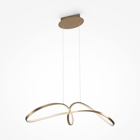 Maytoni Decorative MOD156PL-L52G4K Светильник светодиодный подвесной Curve, изображение 7