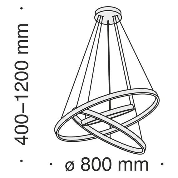 Maytoni Decorative MOD058PL-L100BS4K Подвесной светильник Rim, изображение 6