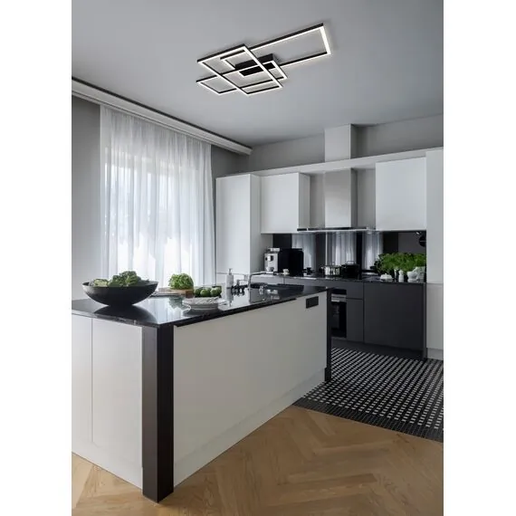 Maytoni Decorative MOD015CL-L80B Потолочный светодиодный светильник Rida, изображение 4