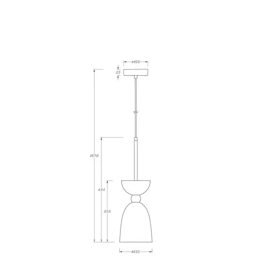 Maytoni Decorative MOD113PL-01W Подвесной светильник Cloches, изображение 5