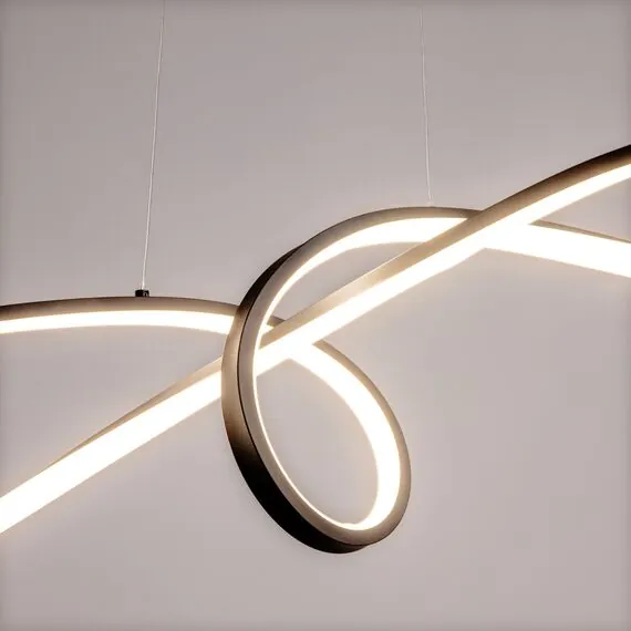 Maytoni Decorative MOD156PL-L52B4K Светильник светодиодный подвесной Curve, изображение 2
