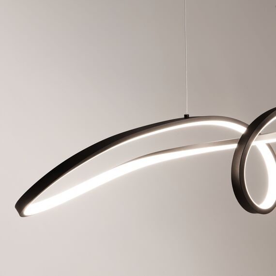Maytoni Decorative MOD156PL-L52B4K Светильник светодиодный подвесной Curve, изображение 3