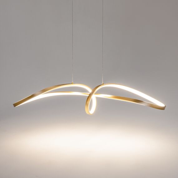 Maytoni Decorative MOD156PL-L52G4K Светильник светодиодный подвесной Curve, изображение 8