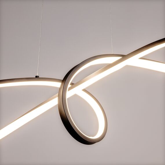 Maytoni Decorative MOD156PL-L52B4K Светильник светодиодный подвесной Curve, изображение 2