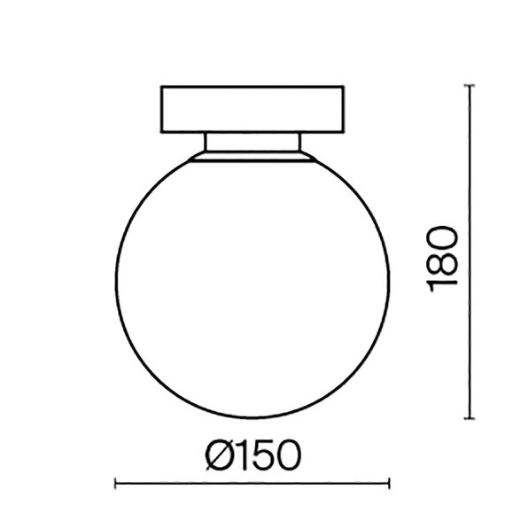 Maytoni Decorative MOD321WL-01B Светильник настенно-потолочный Basic form, изображение 6