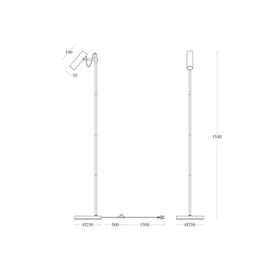 Maytoni Decorative MOD129FL-01W Торшер Bansky, изображение 2