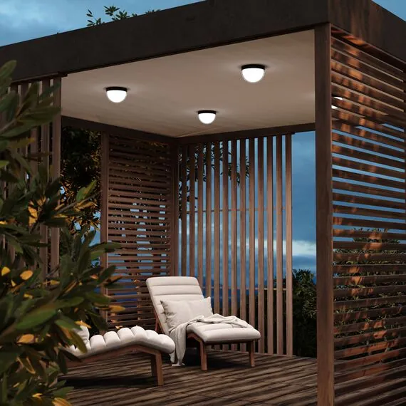 Maytoni Outdoor O438CL-L12GF3K Уличный потолочный светодиодный светильник Mon, изображение 8