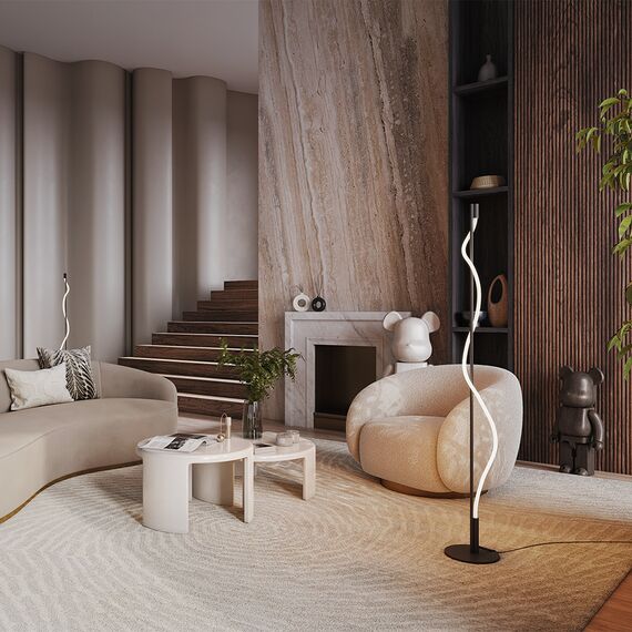 Maytoni Decorative MOD166FL-L15B3K Торшер светодиодный Tau, изображение 4