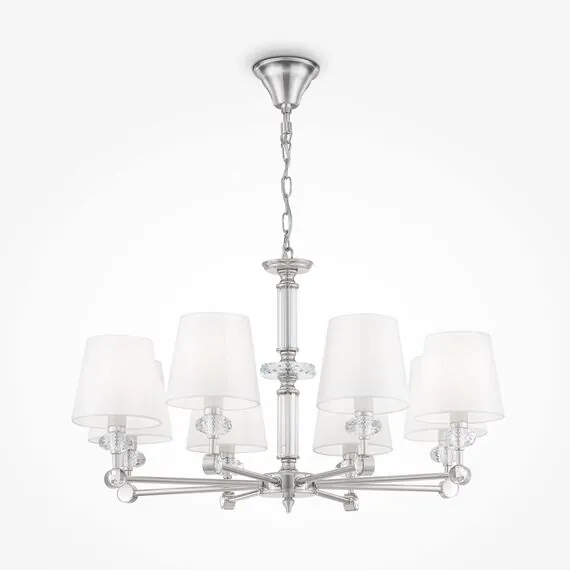 Maytoni Decorative MOD018PL-08CH Подвесная люстра Riverside, изображение 3